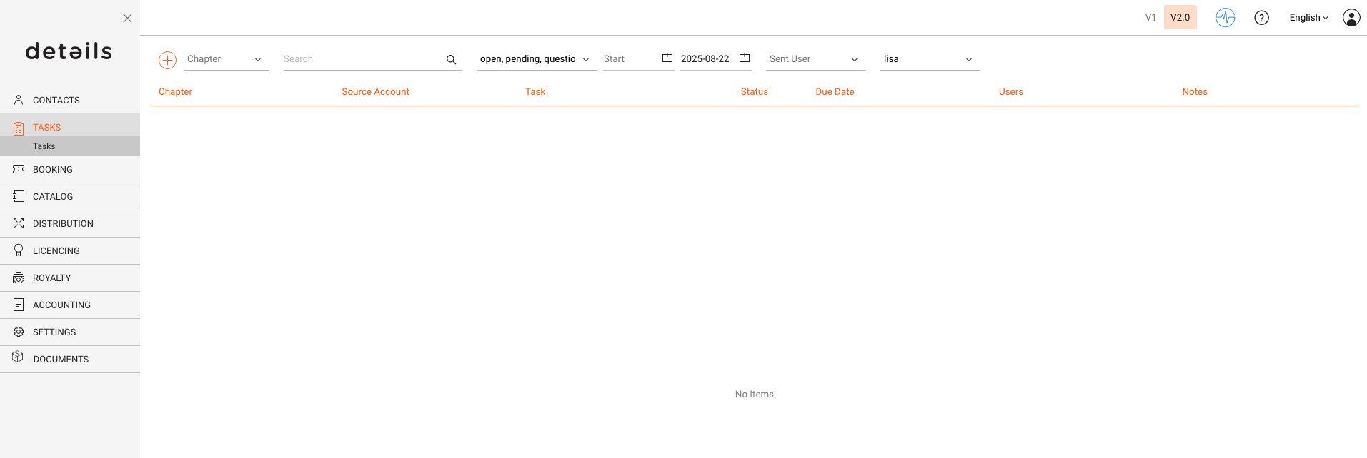Task overview