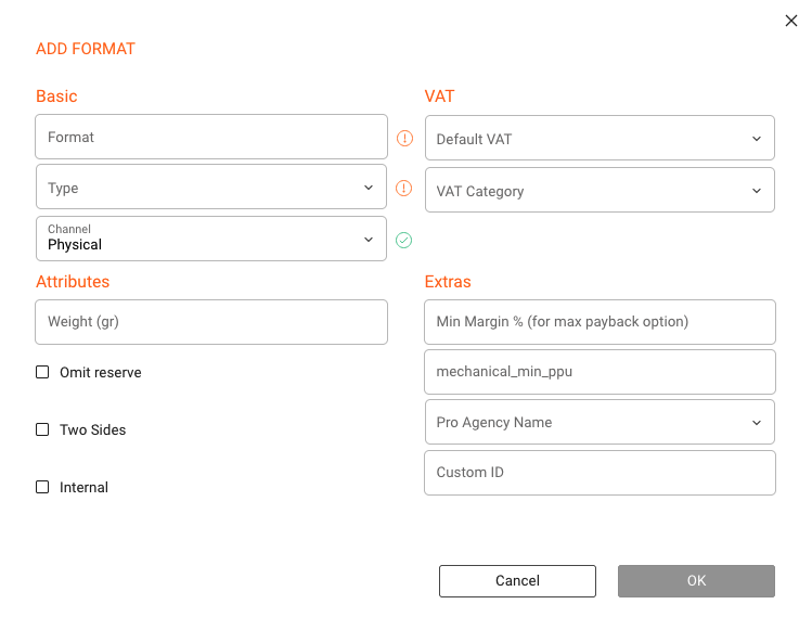 How To Add New Product Format – Details
