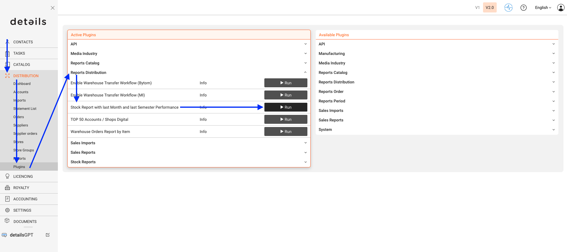 PLUGIN Report: Stock and Sales Overview