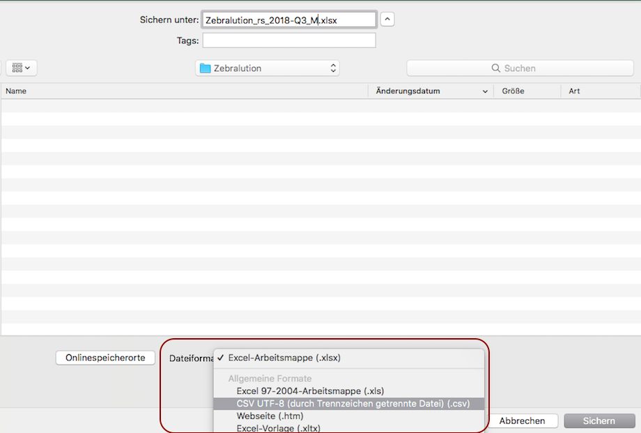 TMO XLSX conversion example